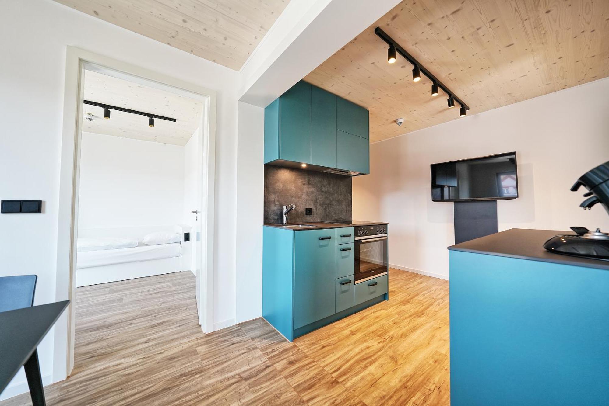 Апарт отель Timber One Boardinghouse Дорфен Экстерьер фото