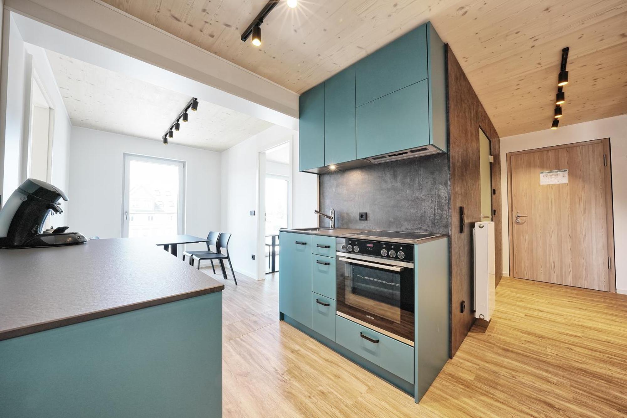 Апарт отель Timber One Boardinghouse Дорфен Экстерьер фото